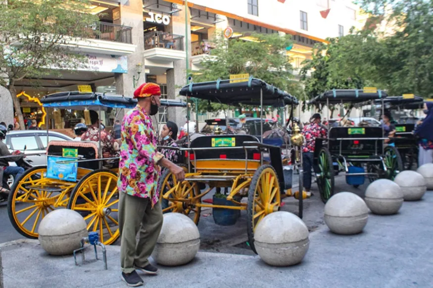 Andong di Jalan Malioboro Jogja