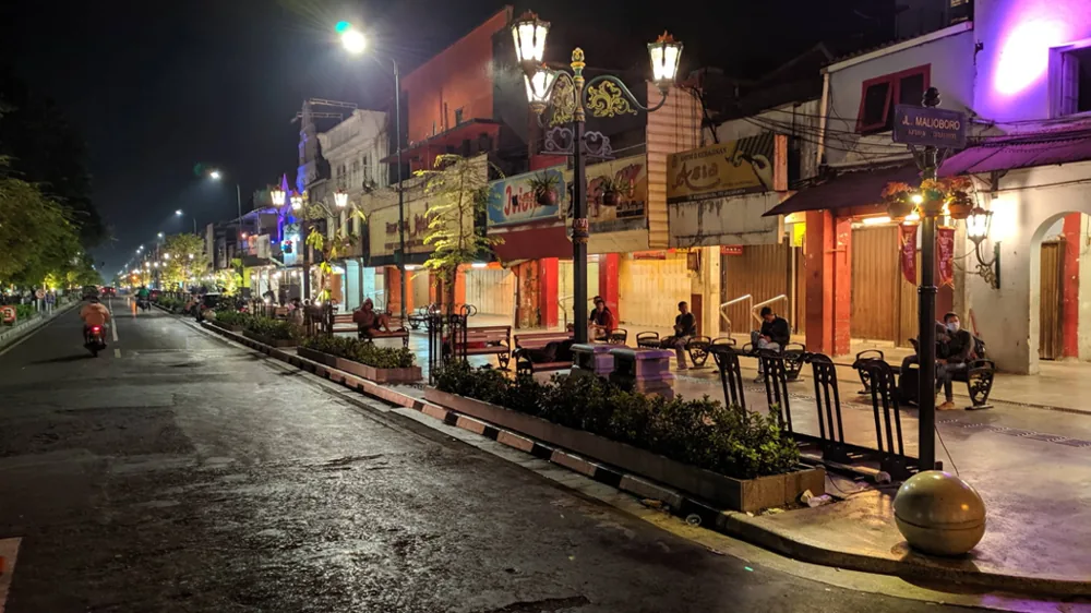 View Malioboro Malam Hari