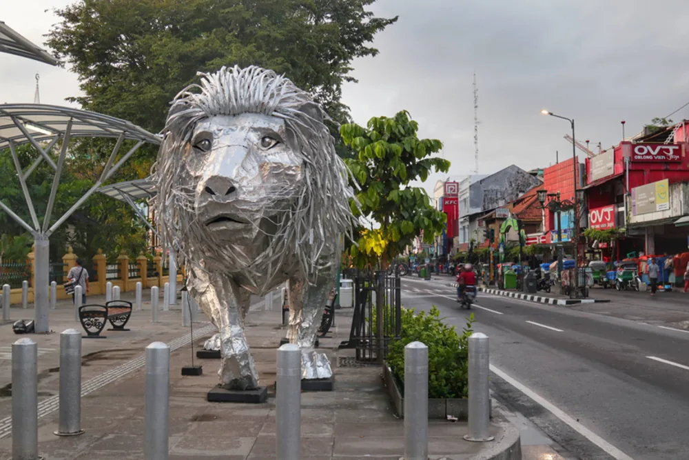 Karya Seni Seniman di Jogja di Malioboro