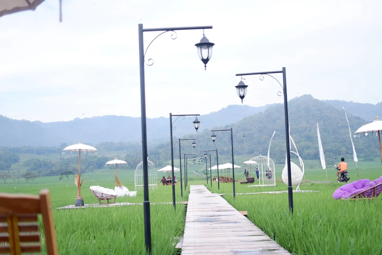 Suasana Pagi Hari di Mahaloka Paradise