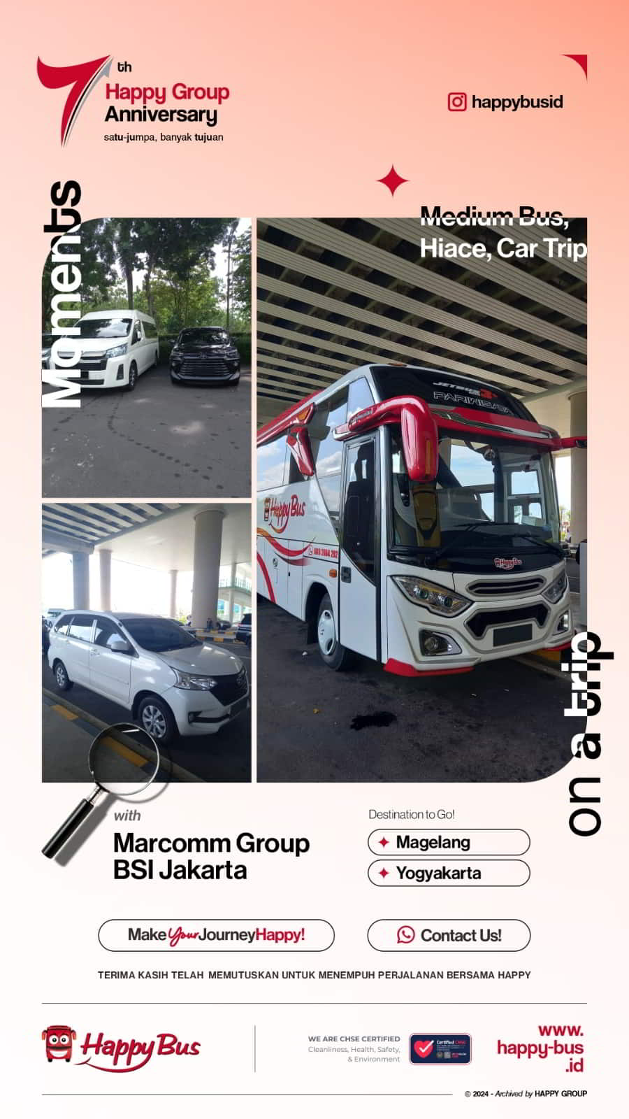 Trip  oleh Marcomm Group BSI Jakarta