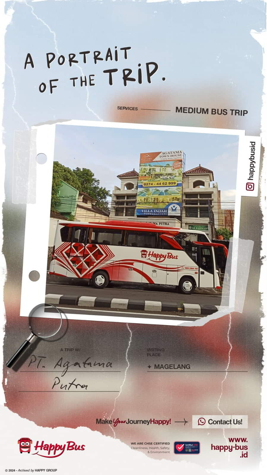 Trip oleh PT. Agatama Putra