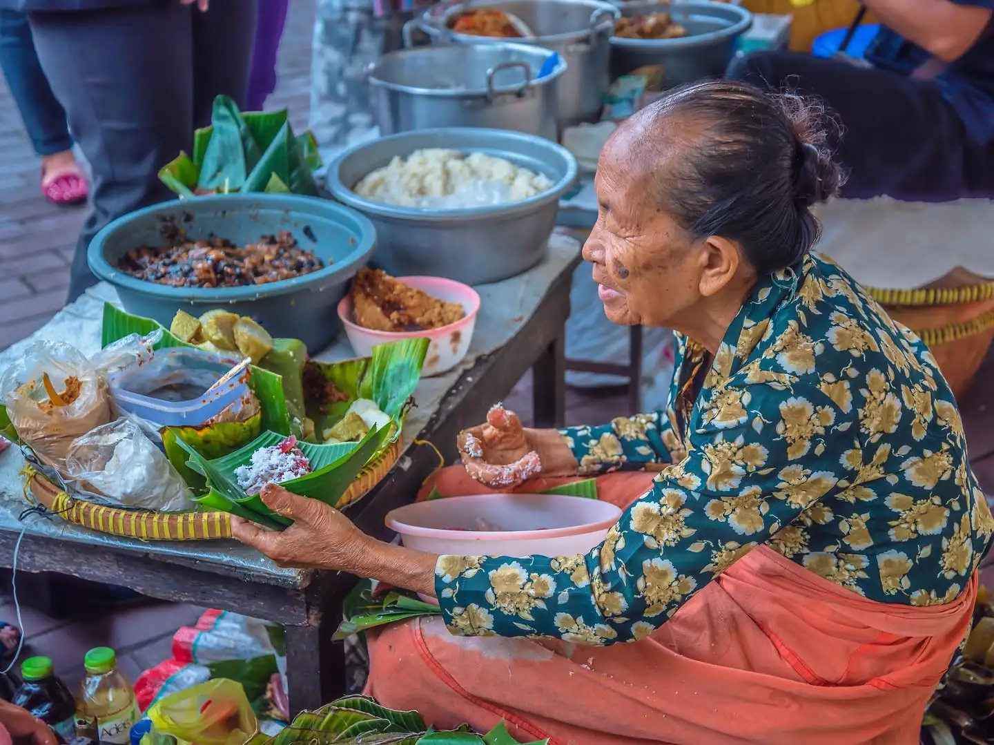 Kuliner Lupis Mbah Satinem