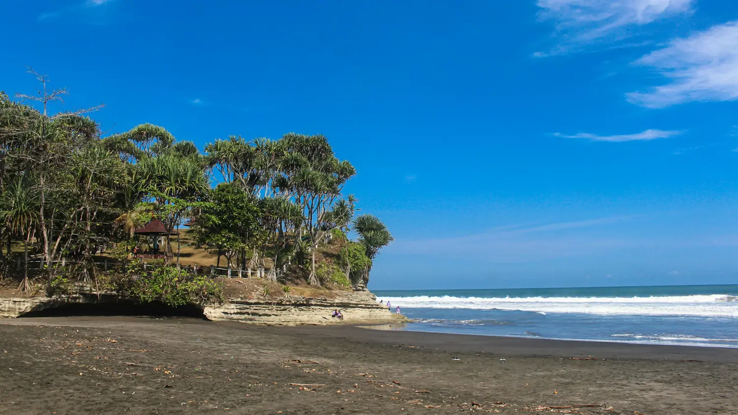 Pantai Batu Hiu Wisata Pangandaran: Pantai Batu Hiu