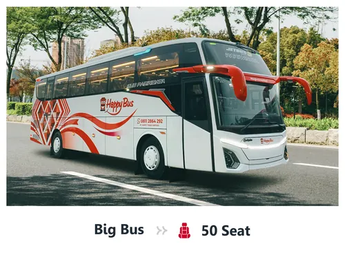 Sewa Big Bus Besar Terbaru Tahun 2025 Happy Bus Jogja