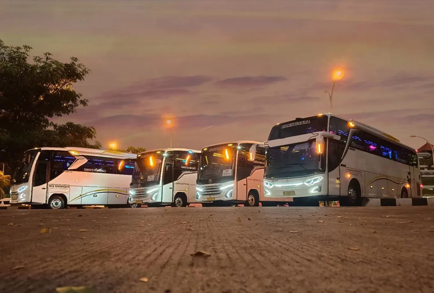 Armada Sewa Bus Pariwisata Bali